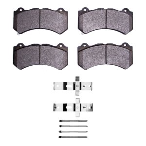 Dodge Charger Brake Pads - Front - R1 Concepts - Semi Met - `12-`25